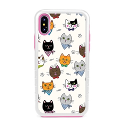 
Guard Dog Bandanas and Bows Cat Hybrid Phone Case for iPhone XS Max 