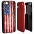 Guard Dog Land of Liberty Rugged American Flag Hybrid Phone Case for iPhone 6 / 6s , Black
