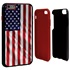 Guard Dog Star Spangled Banner Rugged American Flag Hybrid Phone Case for iPhone 6 Plus / 6s Plus , Black
