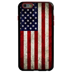 
Guard Dog Old Glory Rugged American Flag Hybrid Phone Case for iPhone 6 Plus / 6s Plus , Black