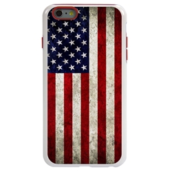 
Guard Dog Old Glory Rugged American Flag Hybrid Phone Case for iPhone 6 Plus / 6s Plus , White