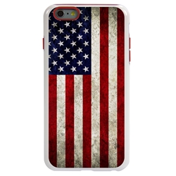 
Guard Dog Old Glory Rugged American Flag Hybrid Phone Case for iPhone 6 Plus / 6s Plus , White