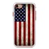 Guard Dog Old Glory Rugged American Flag Hybrid Phone Case for iPhone 7/8/SE , White
