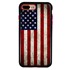 Guard Dog Old Glory Rugged American Flag Hybrid Phone Case for iPhone 7 Plus / 8 Plus , Black
