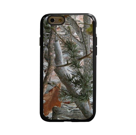 Guard Dog Pine and Oak Camo Hybrid Case for iPhone 6 / 6s , Black
