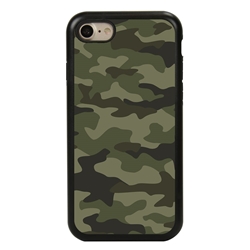 
Guard Dog Jungle Camo Hybrid Case for iPhone 7/8/SE , Black with Black Silicone