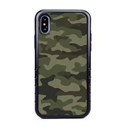 
Guard Dog Jungle Camo Hybrid Case for iPhone XS Max , Black with Black Silicone
