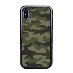 
Guard Dog Jungle Camo Hybrid Case for iPhone XS Max , Black with Black Silicone