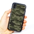 Guard Dog Jungle Camo Hybrid Case for iPhone XS Max , Black with Black Silicone
