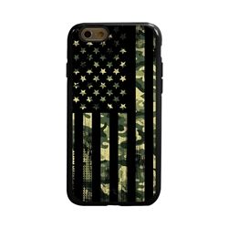 
Guard Dog Patriot Camo Hybrid Case for iPhone 6 / 6S , Black with Black Silicone