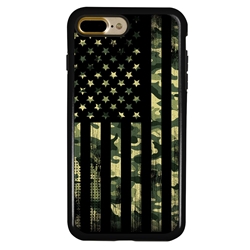 
Guard Dog Patriot Camo Hybrid Case for iPhone 7 Plus / 8 Plus , Black with Black Silicone