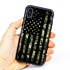 Guard Dog Patriot Camo Hybrid Case for iPhone X / XS , Black with Black Silicone
