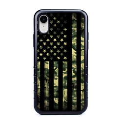 
Guard Dog Patriot Camo Hybrid Case for iPhone XR , Black with Black Silicone