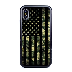 
Guard Dog Patriot Camo Hybrid Case for iPhone XS Max , Black with Black Silicone