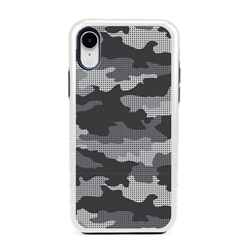 
Guard Dog Alpine Camo Hybrid Case for iPhone XR , White with Black Silicone
