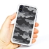 Guard Dog Alpine Camo Hybrid Case for iPhone XS Max , White with Black Silicone
