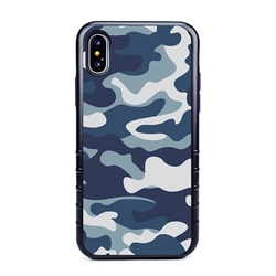 
Guard Dog Maritime Camo Hybrid Case for iPhone X / XS , Black with Black Silicone