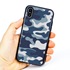 Guard Dog Maritime Camo Hybrid Case for iPhone X / XS , Black with Black Silicone
