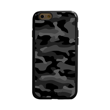 Guard Dog Stealth Camo Hybrid Case for iPhone 6 / 6S , Black with Black Silicone
