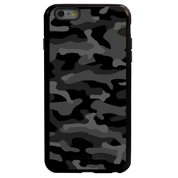 
Guard Dog Stealth Camo Hybrid Case for iPhone 6 Plus / 6S Plus , Black with Black Silicone