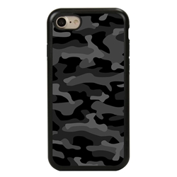 
Guard Dog Stealth Camo Hybrid Case for iPhone 7/8/SE , Black with Black Silicone