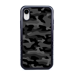 
Guard Dog Stealth Camo Hybrid Case for iPhone XR , Black with Black Silicone