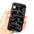 Guard Dog Stealth Camo Hybrid Case for iPhone XR , Black with Black Silicone
