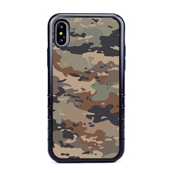 
Guard Dog Sierra Camo Hybrid Case for iPhone XS Max , Black with Black Silicone