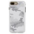 Guard Dog Snow Camo Hybrid Case for iPhone 7 Plus / 8 Plus , White with Black Silicone
