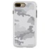 Guard Dog Snow Camo Hybrid Case for iPhone 7 Plus / 8 Plus , White with Black Silicone
