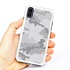 Guard Dog Snow Camo Hybrid Case for iPhone X / XS , White with Black Silicone
