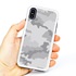 Guard Dog Snow Camo Hybrid Case for iPhone XS Max , White with Black Silicone
