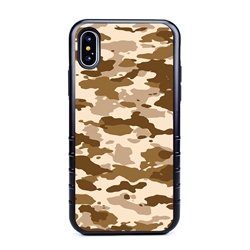 
Guard Dog Desert Camo Hybrid Case for iPhone X / XS , Black with Black Silicone