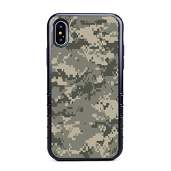 
Guard Dog Modern Camo Hybrid Case for iPhone X / XS , Black with Black Silicone