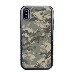 
Guard Dog Modern Camo Hybrid Case for iPhone X / XS , Black with Black Silicone