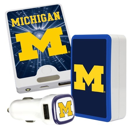 QuikVolt Michigan Wolverines Quick Charge Combo Pack
