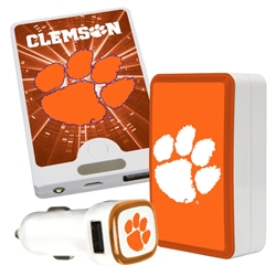 
QuikVolt Clemson Tigers Quick Charge Combo Pack