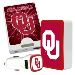 
QuikVolt Oklahoma Sooners Quick Charge Combo Pack