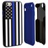 Guard Dog Honor Thin Blue Line Cases for iPhone 6 / 6s , Black / Blue
