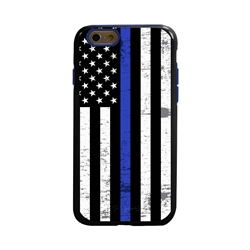 
Guard Dog Hero Thin Blue Line Cases for iPhone 6 / 6s , Black / Blue