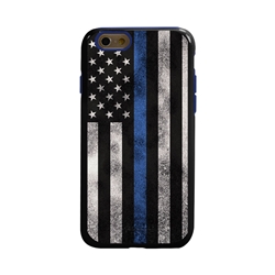 
Guard Dog Legend Thin Blue Line Cases for iPhone 6 / 6s , Black / Blue