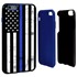 Guard Dog Hero Thin Blue Line Cases for iPhone 6 Plus / 6s Plus , Black / Blue
