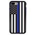 Guard Dog Honor Thin Blue Line Cases for iPhone 7 Plus / 8 Plus , Black / Blue
