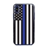 Guard Dog Honor Thin Blue Line Cases for iPhone X / XS, Black / Blue
