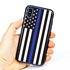 Guard Dog Honor Thin Blue Line Cases for iPhone X / XS, Black / Blue
