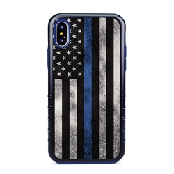 
Guard Dog Legend Thin Blue Line Cases for iPhone XS Max , Black / Blue