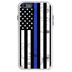 
Guard Dog Hero Thin Blue Line Cases for iPhone 6 Plus / 6s Plus , white / Blue