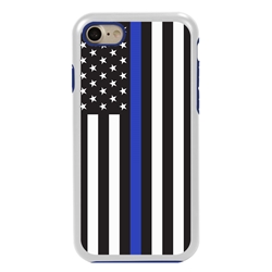 
Guard Dog Honor Thin Blue Line Cases for iPhone 7/8/SE , white / Blue