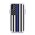Guard Dog Honor Thin Blue Line Cases for iPhone X / XS, white / Blue
