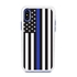 Guard Dog Honor Thin Blue Line Cases for iPhone X / XS, white / Blue
